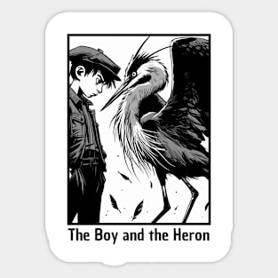 The Boy and the Heron Sticker